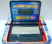 Laptop Mainan 50 Fungsi Bahasa Indonesia Inggris