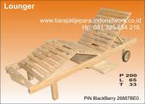 lounger bangku lipat