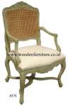 Dining Chair Antique Chair Cane Vintage European Style Dining Room Home Furniture Kursi Makan