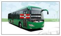 electric city bus with lithium iron battery