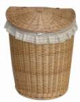 wicker / willow laundry basket