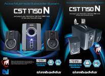 speaker simbadda cst 1750n ( mc+ fd)