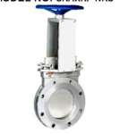 ANSI CLASS 150 NON-RISING STEM CARBON STEEL OR STAINLESS STEEL KNIFE GATE VALVE BOLTED GLAND DESIGN