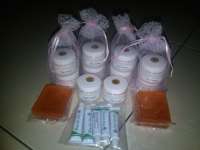 CREAM WALET WHIT BIO DISC TOUCHED