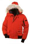 Cheap Canada Goose Men' s Chilliwack Parka Red01