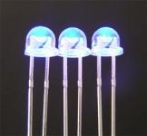 5mm straw hat led(blue)