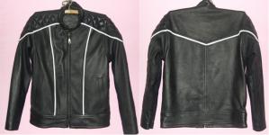 Jaket Kulit Olah Raga (Sport Leather Jacket) Model RC04