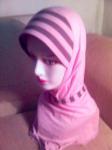 Kerudung Instan Model Zaskia Plit