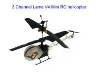 3 Channel Lame V4 Mini RC helicopter