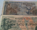 Uang Lama Tahun 1961 Rp.1, - dan Rp. 2, 5, -