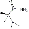 S-( + ) -2,  2-dimethylcyclopropane carboxamide