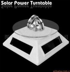 Solar Power Display Turntable