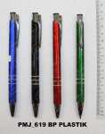 PMJ_ 619 BP PLASTIK Pen Souvenir Perusahaan / Hadiah Promosi / Merchandise Perusahaan