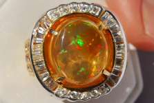 Batu Cincin Kalimaya Opal ( OP 005) = SOLD OUT / TERJUAL