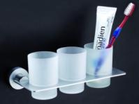 Triple tumble holder,  cup holder,  all kinds of wall mounted bathroom accessories made in high quality aluminum