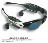 SHARC DS-88 Spy Sunglasses 4GB+ DigiCam+ VideoCam+ MP3+ FM Tuner