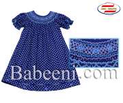Smocked and embroidery children clothes