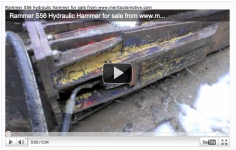 Rammer S56 hydraulic hammer for sale