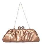 La Suez elegant classic hand bag A070030 gold