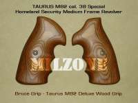 WOOD GRIP_ Taurus M82 Revolver .38 Special