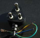 South Africa SABS Power Cord Plug