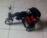 miniatur becak motor