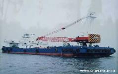 Floating Crane 225ton with Pusher - ship for sale