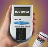 urinalysis test and blood glucose monitor