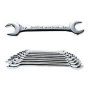 Double ended open jaw spanner