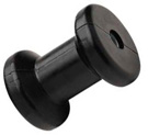 Bow rollers, Boat trailer&acirc;s rollers in Black rubber.