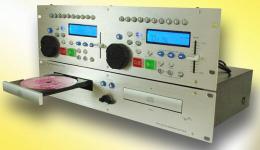 Professional Dual DJ CD Player with Anti-Shock Buffer Memory & Jog Wheel system  BTM-DJC512