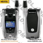 i880 Nextel Silver Mobile phone