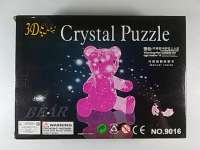 3D CRYSTAL PUZZLE,  BEAR,  LING ZHI,  No.9016