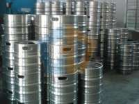 Stainless steel beer keg