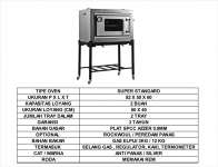 Oven Gas Super Standart Golden Stars