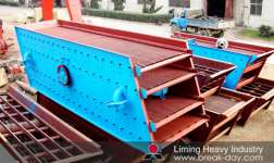 Vibrating screen for Indonesia