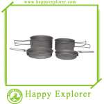 camping titanium cookset