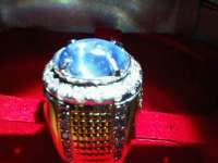 Blue sapphire star ceylon 10 crt,  crystal