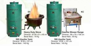 Kompor Gas Biomas ( Gasifier Stove )