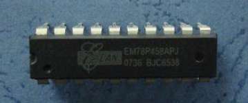 EM78P458 / EM78P459 ELAN IC agent SCM development and decryption