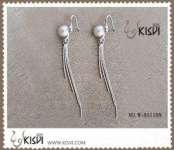 925 fashion sterling earring with immitation pearl W-AS1169