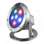 High grade quality beautiful 6W RGB LED stainless steel 304 underwater light IP68 bracket structure