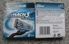 Gillette mach3 turbo EU verison 8s