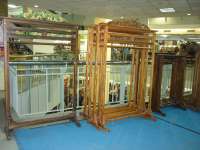 display kayu jati