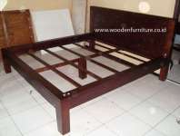 Teak Minimalist Bed Contemporary Bed Room Home Furniture Tempat Tidur Dipan