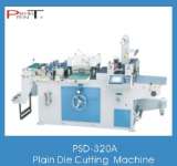 Adhesive label die cutting machine