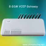 GOIP8,  8 channel voip gsm gateway/ goip voip gateway call termination for PBX Asterisk