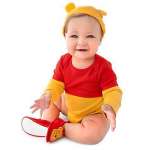 POOH ROMPER + HAT ( 16)