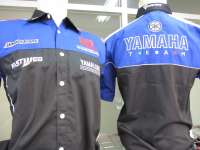 KEMEJA MOTO GP YAMAHA FIAT TEAM 10.01,  BLACK/ BLUE,  NEW ARRIVAL! ! ! !