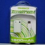 XBOX 360 1800mAH Rechargeable battery pack